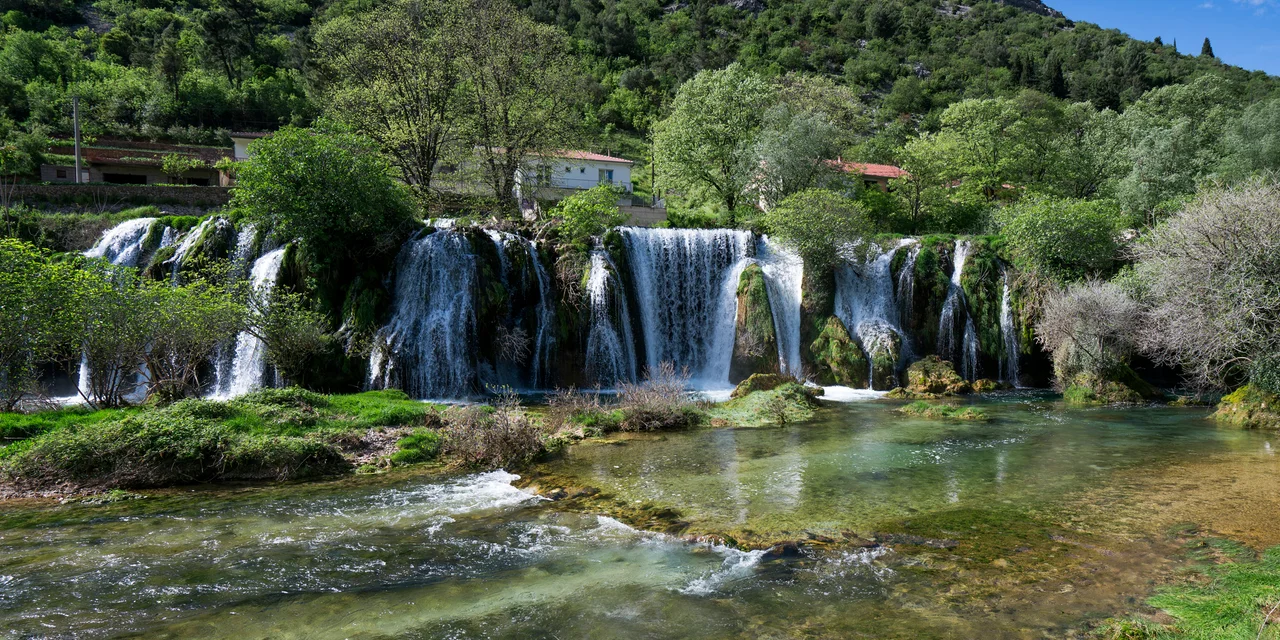 The Trebižat River Valley