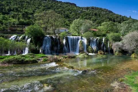 The Trebižat River Valley